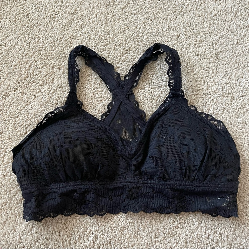 Black bralette
